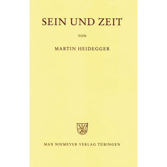 Sein und Zeit, (Hardcover)