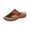 Brown, variant on White Women'S Wedge Slides Solid Color Thong Open Toe Slip On Casual Comfort Footwear For Summer Daily And Outdoor Activities Size 40