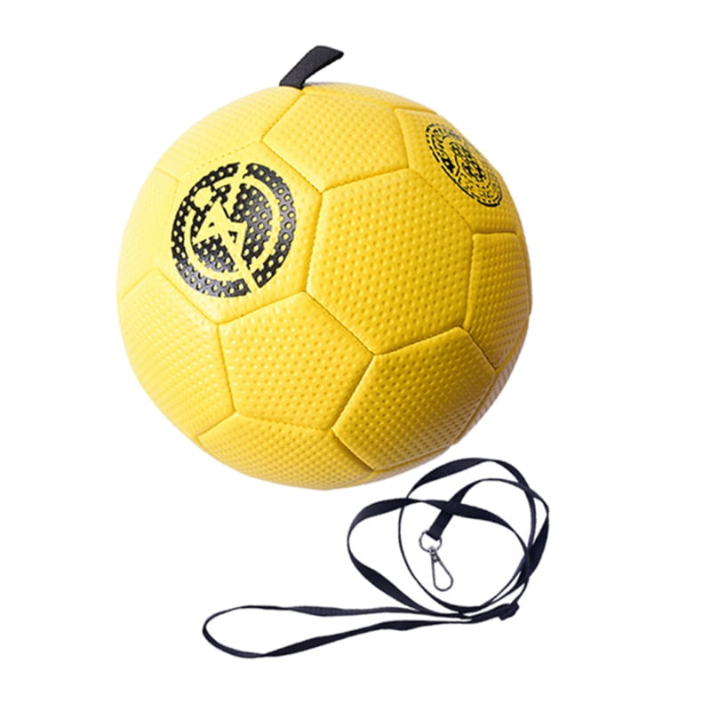 Soccer Ball Football Rope Touch Solo Kickwith String Beginner Practice Belt 
