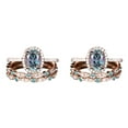 thumbnail image 1 of (2-Pack) Rinsvye 3Pcs Vintage Unique Oval Pointer Finger Rings for Women Cut Engagement Ring Rose Preppy Rings Gold Ring Art Deco Midi Rings Bridal Wedding Ring for Rings Women, 1 of 9