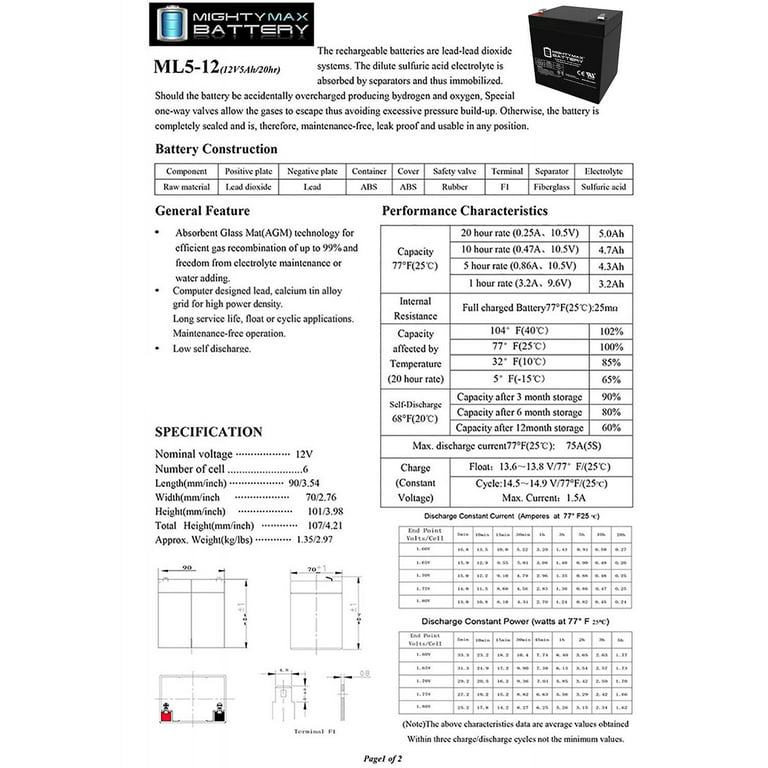 Batterie Pro LA plomb/acide 12V/80Ah - 278 x 175 x 190 Pulsara