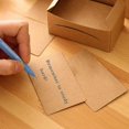 thumbnail image 5 of 100 Tarjetas Kraft, Tarjetas De Mensaje Marrón Tarjetas Kraft Ecológicas Compatibles Con Diy Graffiti, Mensaje, 5 of 5