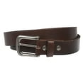 thumbnail image 3 of 1 1/8" Snap On Oil Tanned Skinny Vintage Cowhide Leather Belt, 3 of 5