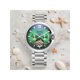thumbnail image 4 of Fashionable Men's Partially Blue Luminescent Glass Automatic Mechanical Multifunctional Steel Watch, 4 of 4