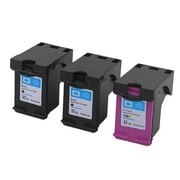 3Pcs Non-OEM Practical Ink Cartridges For HP63XL 4520 4526 Officejet 3830 4650