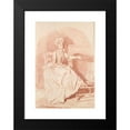 thumbnail image 2 of Louis Rolland Trinquesse 18x24 Black Modern Framed Museum Art Print Titled - The Invite (1775), 2 of 5