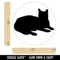 thumbnail image 2 of Lazy Cat Self-Inking Rubber Stamp Ink Stamper - Red Ink - Medium 1 Inch, 2 of 7
