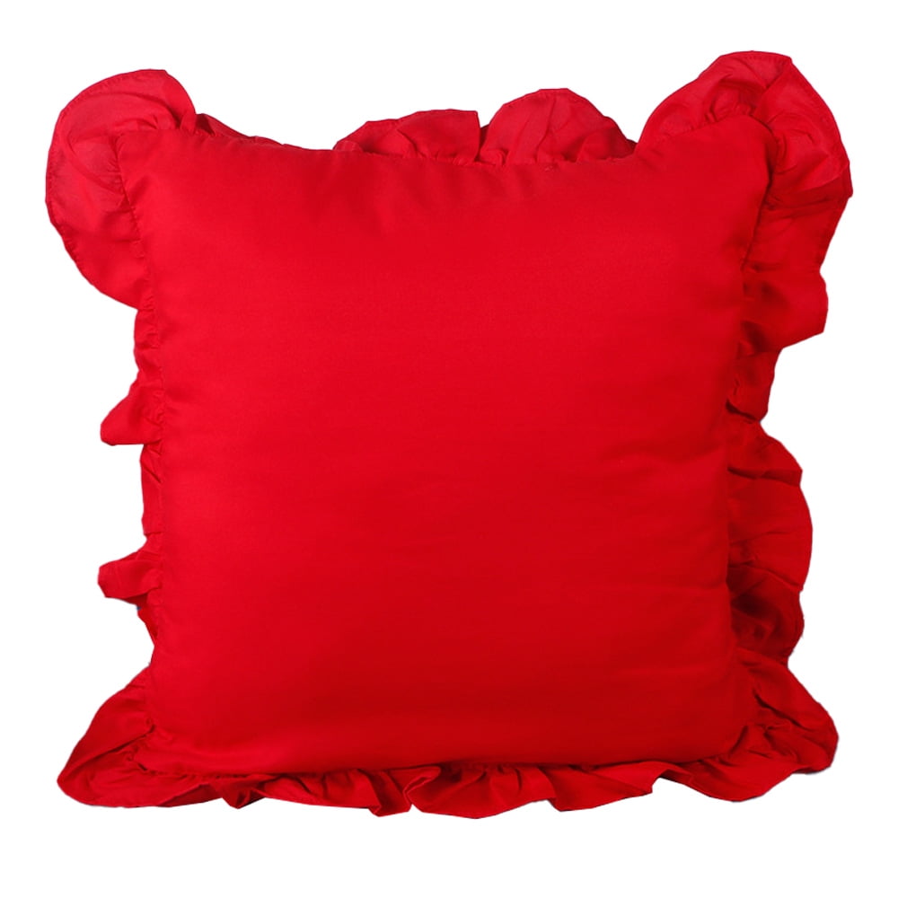 Pleated Lace Versatile Multi functional Solid Pillow Cover Cute Pillow