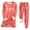 Watermelon Red, variant on sususu Womens Fall Outfits,Fashion Clothing Women's Winter Thermal Trousers Suit Lined Printed Pants Set For Cold Weather Comfort And Warmth - Black