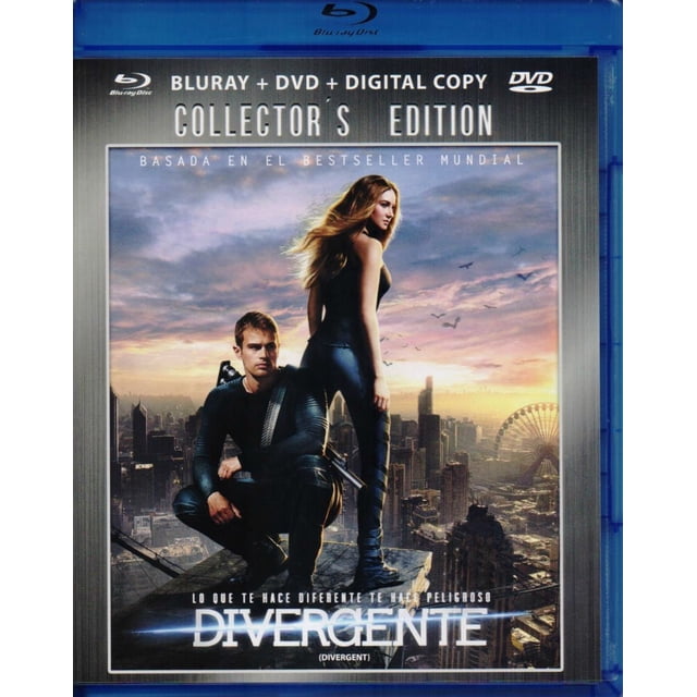 Divergente Collectors Edition Pelicula Blu-ray + Dvd PRODISC Divergente Collectors Edition Pelicula Blu-ray + Dvd