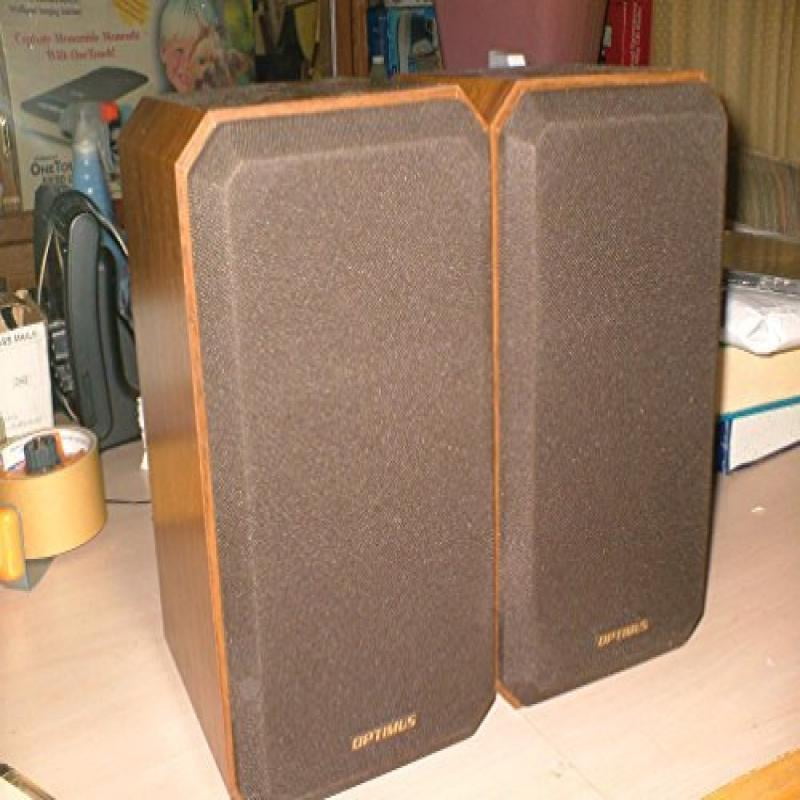 Optimus Sts 50 Two Way Bookshelf Speakers Walmart Com Walmart Com