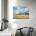 thumbnail image 3 of COMIO  Wheat Field Behind Saint Paul Canvas Art Print Stretched Wall Decor, 3 of 4