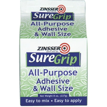 - SureGrip All-Purpose Adhesive And Wall size