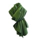 thumbnail image 1 of Qarigey Lujosa bufanda plisada de un solo color para mujer, elegante, versátil, suave y cómoda Accesorios de disfraces verde negruzco, 1 of 6