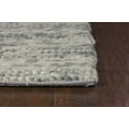 thumbnail image 5 of 3' x 5' Grey Braided Wool Indoor Area Rug, 5 of 5