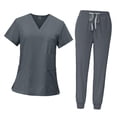 thumbnail image 6 of Abbraccia 2xFemale Scrub Set Machine Washable Nurse Work Clothing for Beauty Salon, 6 of 10