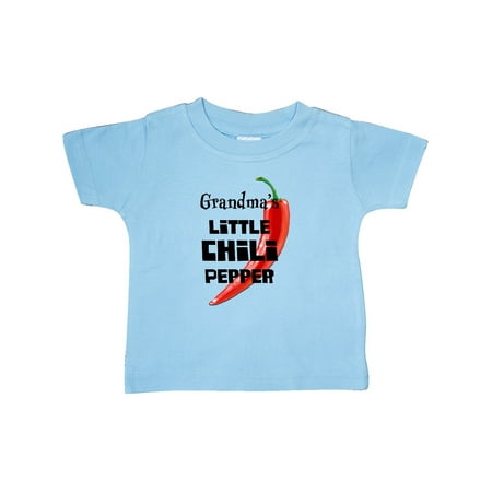 

Inktastic Grandma s Little Chili Pepper Gift Baby Boy or Baby Girl T-Shirt