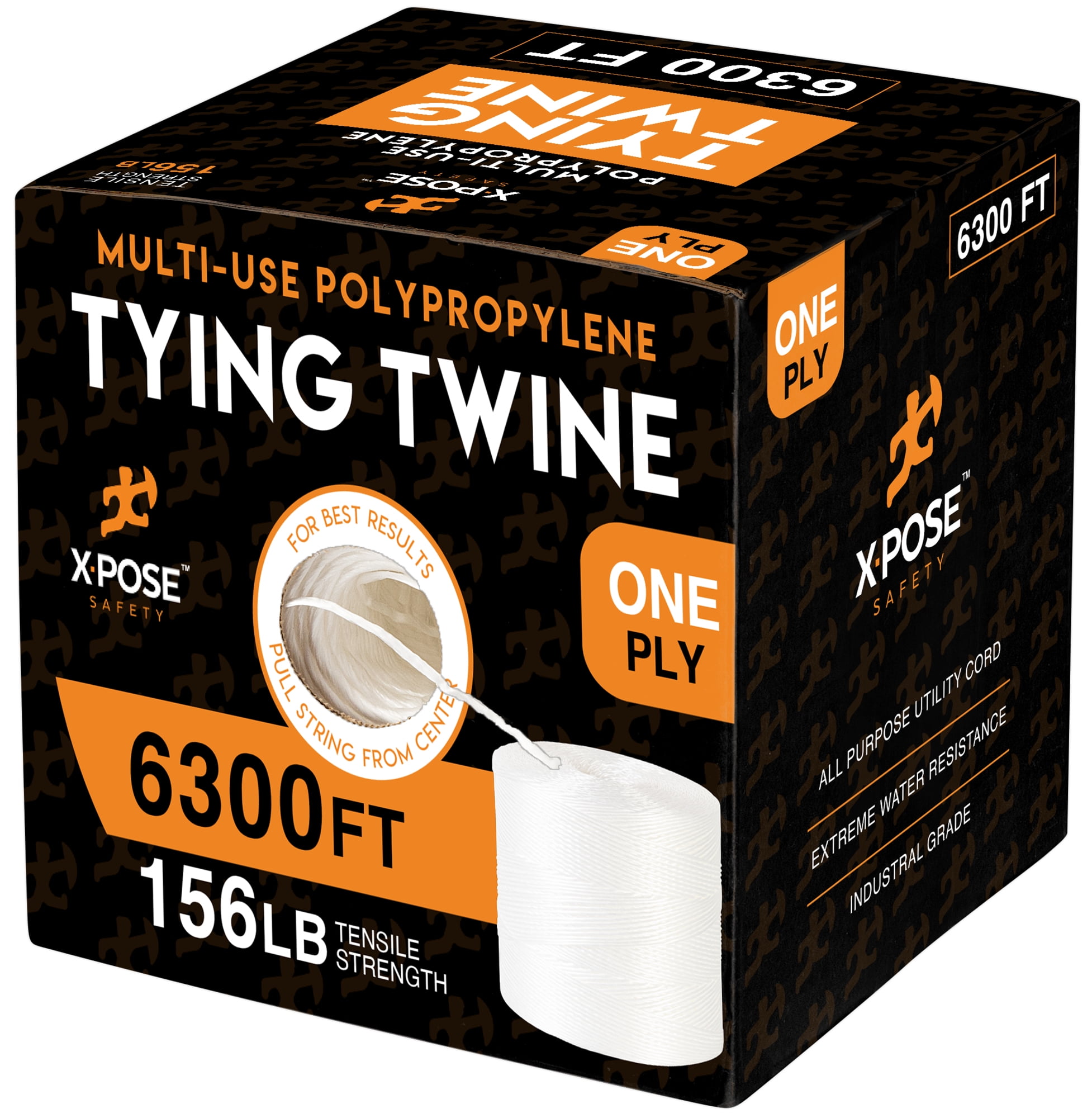 6300' Polypropylene Tomato Twine Reusable Twine Dispenser Bag VALUE PACK 