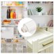 thumbnail image 5 of Estante Revestimiento 1500x600mm(59.1"x23.6") EVA Cocina Antideslizante Estera Beige 2uds Unique Bargains revestimientos de estantes, 5 of 5