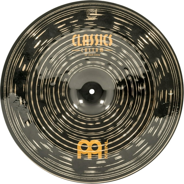 Platillo Chino Oscuro Personalizado Meinl Classics De 18"" | Cc18Dach