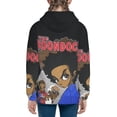 thumbnail image 6 of The Boondocks Teens Sweatshirts Novelty Print Zip Up Hoodie Jacket Long Sleeve Hooded Sweatshirt Hoody Coat With Pocket Large, 6 of 8