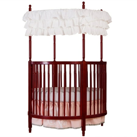 Dream on Me Sophia Posh Circular Crib, Cherry, Box 1 of 2