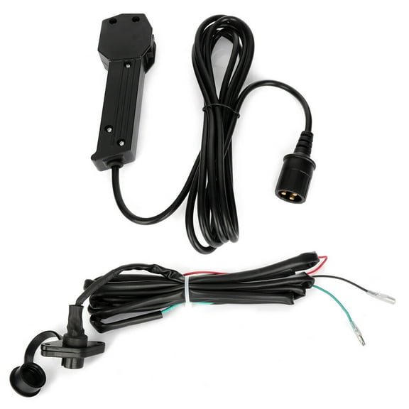 Universal Fit 12V ATV UTV ORV Corded Winch Remote Switch