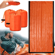 CUITING Sierra Madre Emergency Sleeping Bag  84”X36” Sierramadre Emergency Survival Sleeping Bag  Sierra Madera Pocket Size Emergency Sleeping Bag  Waterproof Thermal Bivy Sack for Outdoo