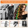 thumbnail image 2 of 30 Pcs Heatless Hair Curlers Wave Curls Styling Kit with 2 Pcs Styling Hooks, No Heat Hair Curlers for Women Girls, 2 of 6