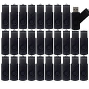 8GB USB Flash Drive Bulk Thumb Drives 50 Pack with Lanyards USB 2.0 Jump Drive 8GB Memory Sticks Zip Drive Pen Drive for Storage and Backup( BLACK 8GB*50PCS)