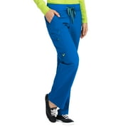 Activate by Med Couture Women's Transformer Knit Waistband Drawstring Scrub Pant