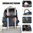 thumbnail image 3 of FORMRS Mini Backpack Purse for Women Travel Daypack Casual Shoulder Bag, Starry Fireworks Pattern, 3 of 7