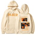 thumbnail image 2 of Sudadera con capucha de rapero Kanye West para hombre y mujer, ropa de calle con estampado de Álbum de Música de la vida de PABLO, jersey de gran tamaño de Hip Hop xuanjing  unisex, 2 of 2