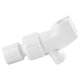 thumbnail image 5 of Soporte de ducha enchapado en plástico para cabezal de ducha de mano Soporte de montaje en pared de ducha ajustable en altura - Enchufe de tres vías ajustable en ángulo ANGGREK Otros, 5 of 8