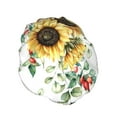 thumbnail image 2 of Disketp Sunflowers Leaves And Birds Shower Caps,Reusable Shower Cap For Women, Double Layer Waterproof Hair Cap, Large Size For All Hair Lengths,For Girls Spa Home Salon Use, 2 of 9