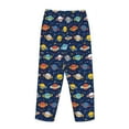 thumbnail image 3 of Lsque Planets And Stars Print Women's Pajama Pants, Lounge Pant - Comfortable Home Wear,Elastic Waistband, Stylish Design-X-Large, 3 of 9