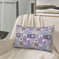 thumbnail image 5 of Daiia Lavender Flowers Bedding Waterproof Pillow Protector Zippered Queen – Bed Bug Proof Pillow Encasement-16"x24", 5 of 6
