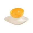 thumbnail image 1 of Tazón de Comida jinwen para Perros y Gatos Tazón para Beber Agua Comedero de Agua Ajustable Amarillo 1 Cuenco, 1 of 8
