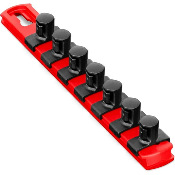 8MagneticSocketOrganizerand7SocketClips-Red-1/2