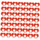 thumbnail image 5 of DEEPCRAFF 100Ud Gafas Para Gansos Anti-Picoteo Rojas Para Granjas Reducen Consumo De, 5 of 8
