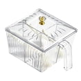 thumbnail image 4 of Caja de condimentos 4 en 1 con tapa y cuchara, tarro para condimentos de cocina, especias y sal Blanco, 4 of 9