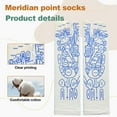 thumbnail image 5 of Traditional Chinese Acupressure Foot Massage Socks With Precise Point Indicators For Enhanced Relaxation And Wellness, 5 of 8