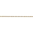 thumbnail image 3 of 14K Yellow Gold 1.4mm Singapore Chain (14 X 1.4) Made In South Africa pen52-14, 3 of 5
