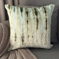 thumbnail image 3 of Sage & Gray Decorative Throw Pillow Covers 26"x26" | Modern Velvet Cushion Cover Abstract | Abstract Pattern Pillowcases for Couch, Sofa Bedroom & Living Room, Modern Home Décor - Grudge Haze, 3 of 9