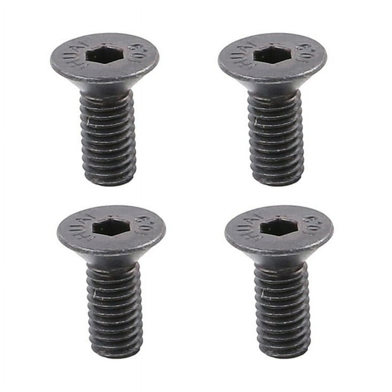 Fule MTB Bike Lock Shoe Cleat Bolts 8 pieces Screw for SPD Self locking Pedal Locks Walmart