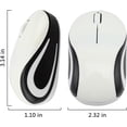 thumbnail image 3 of Compact & Cute Wireless Travel Mouse - 1000DPI USB Optical Mouse with 3-Button Design, Ultra-Portable for Laptops, Office & Home Use, Universal Compatibility, Purple Mini Mouse for On-the-Go Work and, 3 of 6