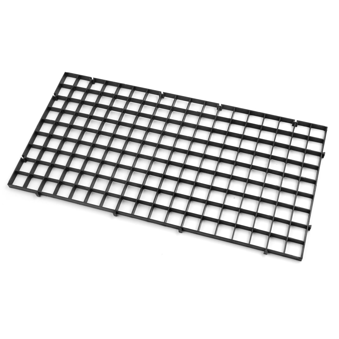 Aquarium Black Plastic Separation Divider Isolation Grid Board 11.8"x5