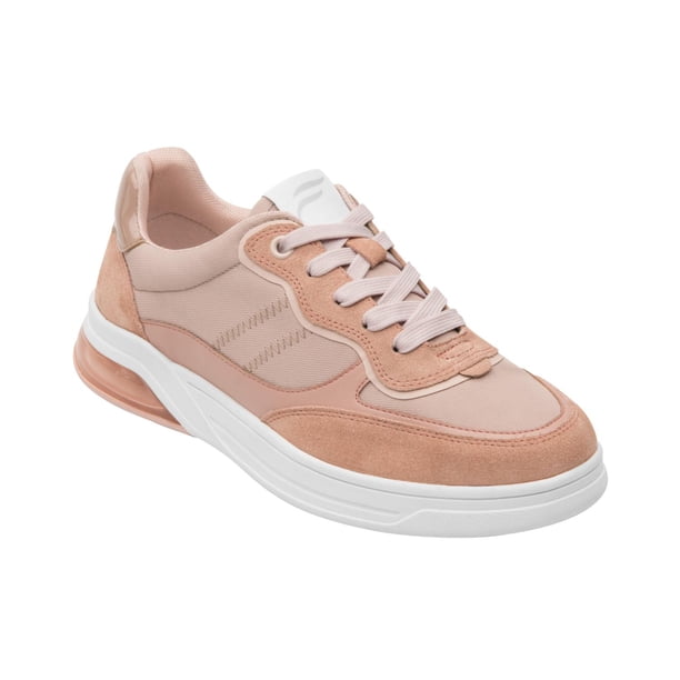 Tenis DAMA Flexi 113702 TEXTIL rosa