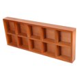 thumbnail image 4 of HINTRMENT 1Pcs Large Storage Box Brown Wood Multifunctional Storage for Office Use, 4 of 8