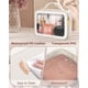 thumbnail image 3 of Bolsa de maquillaje Soimeat Clear Impermeable Transparente Beige, 3 of 7